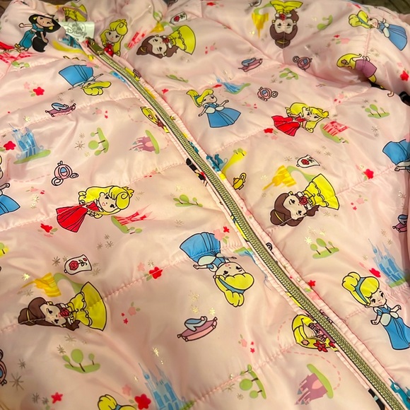 Disney Princess Puffer Jacket - Picture 3 of 8